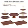 Decoração de Mesa de Sobremesa Enfeites Estilo Ins Suporte de Exibição de Sobremesa Bandeja de Madeira para Pausa para o Chá Suporte de Exibição de Bolo de Noivado