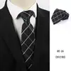 Nueva Corbata de Lujo para Hombre 8cm Jacquard Bordada de Poliéster Seda Fabricante Personalizado de Corbatas En Stock Venta al por Mayor