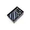 Corbata para Hombre de Gama Alta Caja de Regalo para Negocios y Bodas Corbata Bordada Jacquard Stock Disponible Corbata Personalizada con Logo al por Mayor para Hombre