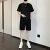 Conjunto de Shorts Deportivos Casuales de Verano para Hombre Venta al por Mayor Camiseta de Manga Corta 2024 Nuevo Conjunto de Ropa de Moda para Hombre con una Camiseta Fresca y Elegante