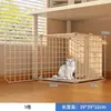 Jaula para Gatos, Inodoro para Gatos Doméstico, Villa Integrada para Gatos, Jaula para Gatos Ahorradora de Espacio con Espacio Libre, Venta Directa en Interiores