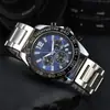 2024 Comercio Exterior Dunhuang Shang Aliexpress Venta Caliente Reloj para Hombre Correa de Acero Reloj de Cuarzo de 6 Manecillas Fabricante Mayorista
