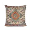 Funda de Almohada Geométrica Abstracta Hoja Dorada Temu Transfronteriza Cojín Bohemio para Oficina Cojín Estampado para Sofá