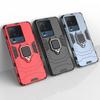 Disponible para Vivo IQOOONEO7 Black Panther funda para teléfono con soporte de anillo para IQOO NEO7