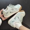 Tênis Estilo Coreano com Saias, Sapatos Femininos Estilo Universitário, Sapatos Casuais Esportivos Versáteis para Estudantes, Novos Tênis de Treino Alemães Outono 2025