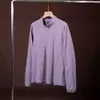 Camiseta base de manga larga de secado rápido con cuello alto y media cremallera para hombre en otoño 13154