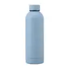 Taza Térmica de Acero Inoxidable 304 con Aislamiento al Vacío, Botella de Boca Pequeña, Botella tipo Cola Portátil para Exteriores con Recubrimiento de Goma, Botella de Agua para Deportes