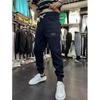 Primavera e Outono dos homens novas calças casuais on-line Celebridade Slim fit moda moda moda moda calças skinny calças versáteis harém calças