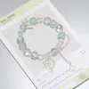 Explosões Super Fada Mori Cristal Lua Pulseira Feminina Design de Nicho Estudante Joker Cor Doce Pulseira de Namorada