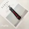 AMOR Fita de Letra Colorida Fantasia Corda para Lanyard de Celular Acessórios para Capa de Celular DIY Corda para Bolsa Artesanal com Pescoço