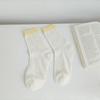 Calcetines finos de verano de seda de vidrio transparente hasta la pantorrilla para mujer, calcetines japoneses transpirables de cristal, calcetines de malla de color caramelo para mujer