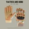 Guantes Táctiles a Prueba de Frío del Noreste para Uso Táctico al Aire Libre en Invierno, de Dedos Completos, Cortavientos y Cálidos