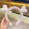Diadema Especial para Lavar la Cara, Diadema Divertida de Otoño e Invierno con Diseño de Oso Lindo, Cinta para el Pelo, Horquilla, Accesorios para el Pelo, Tocado de Felpa