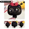 Juguete de gato que saca los ojos para aliviar el estrés, juguete de apretar para aliviar el estrés, gadget para desahogarse, colgante de mochila de dibujos animados, llavero, venta al por mayor de regalos pequeños