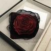 Estilo Pequeño Fragante Atmósfera Camelia rojo vino Flor Broche Tridimensional Pin de Flor para Solapa Sentido Avanzado Accesorios para Traje