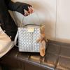 Bolso de Cubo Portátil Popular de Moda Bolso de Hombro Ins de Corea del Sur Versátil Verano 2024 Bolso Cruzado de Gama Alta Bolso de Mujer