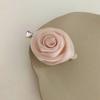 Nueva horquilla rosa hecha a mano con flequillo para mujer, bonita pinza para el pelo estilo tocado, accesorios para el cabello al por mayor