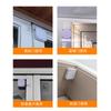 Cerrador de Puerta con Cuerda de Tirar para Pulidor sin Taladro, Puerta Corredera Retráctil, Puerta de Dormitorio, Cerrador de Puerta Silencioso para Baño con Retorno Automático