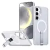 Adequado para Capa de Celular com Resfriamento Fanxing para Samsung S25Ultra S26 Suporte Magnético Invisível Anti-Queda A15 Capa Dura