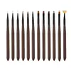 Pinceles para Manicura Transfronterizos, un Juego Completo de 12 Soportes de Madera para Bolígrafos, Bolígrafos de Línea Fina Pintados, Bolígrafos de Cristal para Fototerapia, Pinceles para Difuminar, Venta al por Mayor