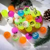 Bola de Natal Quente Luminosa que Salta Fluorescente Brinquedo Infantil Presente de Natal Decoração Enchimento de Natal