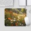 Mini Mouse Pad Retangular Pequeno Tecido de Superfície Fina Base de Borracha Antiderrapante Festa de Estudantes Quarto de Dormitório Desktop Lembrancinhas
