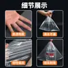 Bolsas planas de PE de alta presión, bolsas de embalaje de plástico transparente, bolsas interiores de película a prueba de polvo para alimentos y ferretería, fabricante de bolsas gruesas de alta presión