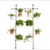 Estante de Flores para Interiores Ahorra Espacio, Multicapa y Sencillo para Balcón y Sala de Estar, Adecuado para Plantas Suculentas