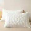 Funda de almohada acolchada, 100% algodón, antiaceite, antisaliva y resistente a la suciedad, nuevo estilo 2026, 100% algodón puro, se vende en pares, con una capa a prueba de sudor y aislante