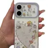 Nota Adhesiva de Dibujos Animados Miffy Funda para Teléfono Adecuada para Apple 17/16Pro Nicho Anti-Caídas Iphone15/14P Diseño Simple