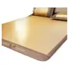 Esterilla Refrigerante de Seda de Hielo, Juego de Sábanas de Verano Lavable a Máquina, Juego de Tres Piezas, Esterilla de Mimbre y Hierba para Dormitorio, Esterilla Refrigerante Suave