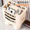 Estante de Colocación de Caja de Almacenamiento para Router Alto Estante de Almacenamiento para Gabinete de TV con Decodificador Wifi Inalámbrico Organización de Cables y Tomas