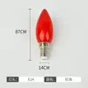 Bombilla LED para mesa Dios E14 vela roja lámpara Dios Buda lámpara de la fortuna lámpara decorativa de cuentas de burbuja puntiagudas