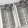 Cílios Postiços de Coelho de Nove Caudas Coreano de Grande Capacidade Naturais Artificiais Segmentados Cacho Único Cacho Único Popular Livro de Cílios de Grande Capacidade