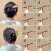 Horquilla para el cabello Horquilla Antigua Accesorios para el Cabello de Niña Accesorios de Falda de Caballo Nuevo Estilo Chino Atmósfera Simple Horquilla de Ébano Tocado Hanfu