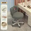 Silla de Maquillaje para Habitación de Niñas, Taburete de Tocador Moderno Minimalista, Silla de Manicura de Lujo Ligero de Alta Gama para Celebridades de Internet con Respaldo