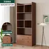 Librero de Piso a Techo Montado en la Pared Gabinete de Almacenamiento para Dormitorio Gabinete de Almacenamiento Pequeño con Puerta Gabinete de Almacenamiento por Capas Estantería Doméstica Simple