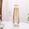 Nuevo Exquisito Jarrón de Vidrio de Color Mágico Galvanizado Simple Arreglo Floral Hidropónico Set de Flores Decoraciones Decorativas de Escritorio Sala de Estar