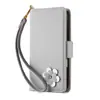 Capa para Celular Factory Adequada para iPhone 17 Pro com Padrão Lichia, Capa Flip para Apple 16/15 com Porta-Cartões, Capa de Couro 13 Atacado