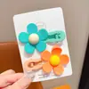 Presilha de cabelo infantil grande em cor de doce, presilha lateral para franja, acessório de cabelo popular para meninas, grampo de cabelo para meninas, adorno de cabelo