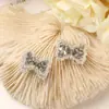 Estilo de Ropa de Trabajo Dulce para Niña Coreana Brillo Doble Capa Lazo de Cristal DIY Pinza Lateral Funda para Teléfono Móvil Hebilla de Zapato Accesorios para Ropa