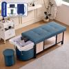 Lavabo Cerámico Cama para Lavar el Cabello Barbería Cama Completamente Horizontal Salón de Belleza Centro de Ocio Salón de Peluquería Salón de Peluquería Función Cama de Belleza para Celebridades de Internet