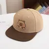 Boné de Baseball de Bebê Capivara Fofo Chapéu de Sol para Crianças Coreano Transfronteiriço Chapéu Hip-Hop de Aba Reta de Desenho Animado para Crianças