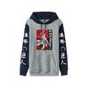Sudadera con capucha de Comercio Exterior para Hombre y Mujer ATTACK ON TITAN Ataque Gigante Contraste Suéter con forro polar para Pareja