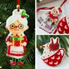 Shengyuan Nuevo Plano Soldado de Papá Noel Adornos para Árbol de Navidad de Hierro Forjado Accesorios de Decoración Navideña DIY Venta al por Mayor