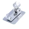 Soporte para Cabezal de Ducha sin Taladro, Soporte Adhesivo de Aluminio Espacial, Base Ajustable para Cabezal de Ducha, Soporte de Pared para Cabezal de Ducha, Personalización de Fabricante