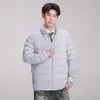 Chaqueta Ligera de Plumas 90% Plumón para Hombre, Otoño Casual, Impermeable, Cálida, Deportiva para Exteriores