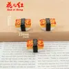 Nueva Serie de Sushi Simulado Juguete de Comida DIY Pegamento de Crema Accesorios de Resina Accesorios para el Cabello Pasador Colgante Funda para Teléfono Móvil