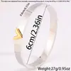 Pulsera de Acero de Titanio con Superficie Lisa, Forma de V Grande, Broche que No se Desvanece, Electrochapado en Oro Real de 18K, Moda Europea y Americana, Pulsera de Diseño Simple