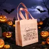 Bolsas de Regalo de Halloween Transfronterizas, Bolsas de Dulces, Bolsas de Snacks, Galletas de Dibujos Animados Mágicos de Fantasma, Calabaza, Murciélago de Halloween